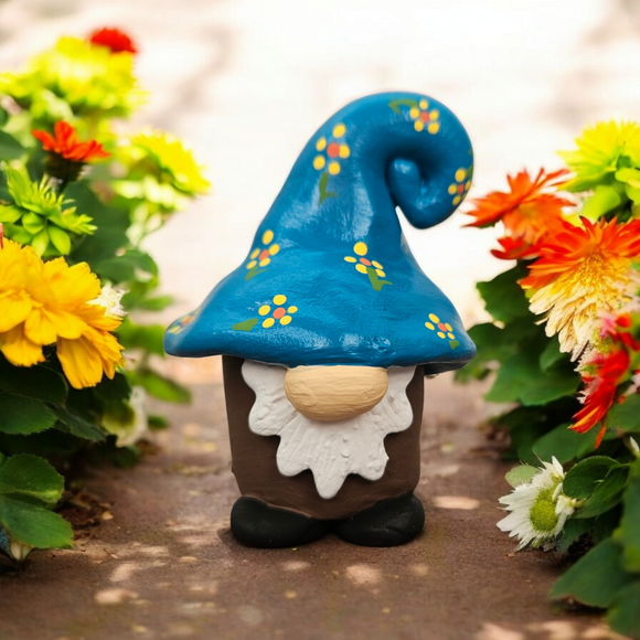 Teal & Yellow Gnome