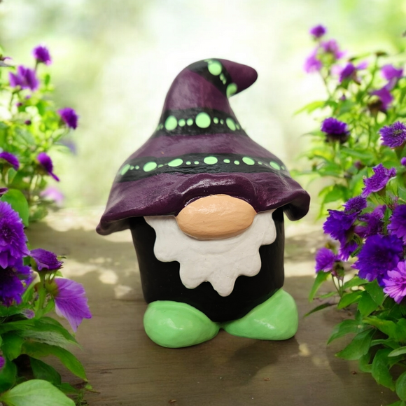 Purple & Lime green Gnome