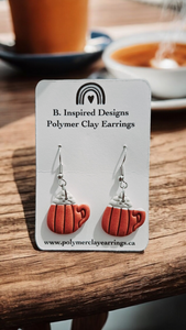 Pumpkin Spice Dangles